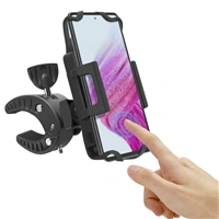 Hama Strong , univerzálny držiak na mobil so šírkou 5-9 cm, na riadidlá bicykla, otočný o 360°