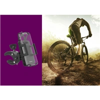 Hama Strong , univerzálny držiak na mobil so šírkou 5-9 cm, na riadidlá bicykla, otočný o 360°