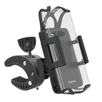 Hama Strong , univerzálny držiak na mobil so šírkou 5-9 cm, na riadidlá bicykla, otočný o 360°