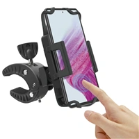 Hama Strong , univerzálny držiak na mobil so šírkou 5-9 cm, na riadidlá bicykla, otočný o 360°