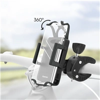 Hama Strong , univerzálny držiak na mobil so šírkou 5-9 cm, na riadidlá bicykla, otočný o 360°