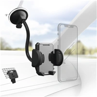 Hama Multi, držiak mobilu do auta 2v1, pre čelné sklo aj vetracie lamely, šírka mobilu 4-11 cm