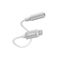 Hama MFi audio adaptér Lightning na jack 3,5 mm pre Apple, aktívny, alu