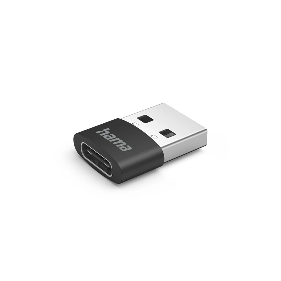 Hama redukcia USB-A na USB-C, kompaktná, 3 ks