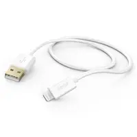 Hama MFi USB kábel pre Apple, USB-A Lightning 1,5 m, biely