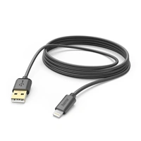 Hama MFi USB kábel pre Apple, USB-A Lightning 3 m, čierny