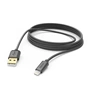 Hama MFi USB kábel pre Apple, USB-A Lightning 3 m, čierny