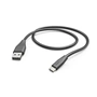 Hama kábel USB-C 2.0 typ A-C 1,5 m, čierny