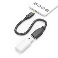 Hama OTG redukcia USB-C na USB-A, 5 Gb/s, 15 cm
