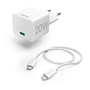 Hama set: rýchla USB nabíjačka USB-C PD 20 W + kábel USB-C Lightning 1 m