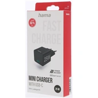 Hama rýchla USB nabíjačka, USB-C PD/QC 25 W