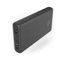 Hama ALU15HD, powerbanka, 15000 mAh, 3 výstupy 1x USB-C, 2x USB-A, hliníkové prevedenie, antracitová