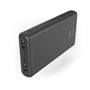 Hama ALU15HD, powerbanka, 15000 mAh, 3 výstupy 1x USB-C, 2x USB-A, hliníkové prevedenie, antracitová