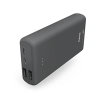 Hama Supreme 20HD, powerbanka, 20000 mAh, 3 A, 3 výstupy: 1x USB-C, 2x USB-A