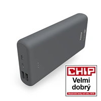 Hama Supreme 24HD, powerbanka, 24000 mAh, 3 A, 3 výstupy: 1x USB-C, 2x USB-A