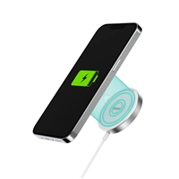 Hama bezdrtov nabjaka MagCharge FC15, Qi 15 W, MagSafe uchytenie