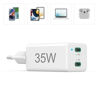 Hama rýchla USB nabíjačka, 2x USB-C PD/QC, 35 W