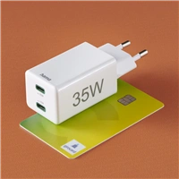 Hama rýchla USB nabíjačka, 2x USB-C PD/QC, 35 W