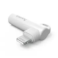 Hama MFi audio adaptér Lightning na jack 3,5 mm pre Apple, aktívny, kompaktný