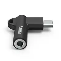 Hama audio adaptér USB-C na jack 3,5 mm, aktívny, kompaktný
