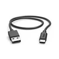 Hama kábel USB-C 2.0 typ A-C 0,5 m, čierny