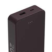 Hama Colour 20, powerbanka 20000 mAh, 3 A, výstup: USB-C, USB-A, slivková