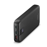 Hama PD 20 powerbanka, 20000 mAh, 3 výstupy: 2x USB-C, 1x USB-A, LED displej, PD, Qualcomm