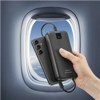 Hama PD 20 powerbanka, 20000 mAh, 3 výstupy: 2x USB-C, 1x USB-A, LED displej, PD, Qualcomm