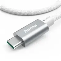 Hama USB-C 3.2 Gen2 kábel, 1,5 m, 10 Gb/s, 240 W, biely