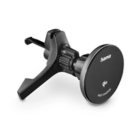 Hama držiak do auta s bedzdrôtovou nabíjačkou Qi2 15 W, magnetický