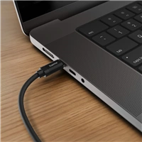 Hama USB-C 2.0 kábel Fabric, 1,5 m, 100 W, opletený