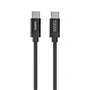 Hama USB-C 2.0 kábel Fabric, 1,5 m, 100 W, opletený