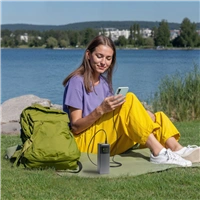 Hama High Power 65 W, powerbanka, 20000 mAh, 2x USB-C, 1x USB-A, PD, QC, displej