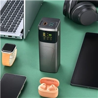 Hama High Power 150 W, powerbanka, 24000 mAh, 2x USB-C, 1x USB-A, PD, QC, displej