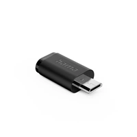 Hama redukcia micro USB na USB-C, kompaktná, 3 ks