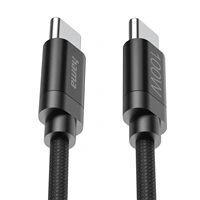 Hama USB-C 2.0 kábel Fabric, 3 m, 100 W, opletený