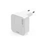 Hama rýchla USB nabíjačka GaN, 2x USB-C PD/QC 40 W, skladacia