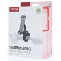 Hama držiak mobilu na riadidlá bicykla, e-bicykla, kolobežky, e-kolobežky a pod., 360° otáčanie