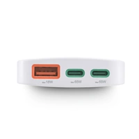 Hama rýchla USB nabíjačka GaN 2x USB-C + USB-A, PD/QC 65 W, plochá, skladacia