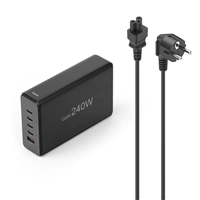 Hama USB nabíjacia stanica GaN, 4x USB-C PD, 1x USB-A QC, 240 W