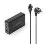 Hama USB nabíjacia stanica GaN, 4x USB-C PD, 1x USB-A QC, 240 W