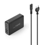 Hama USB nabíjacia stanica GaN, 3x USB-C PD, 2x USB-A (1x QC), 140 W