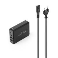 Hama USB nabíjacia stanica GaN, 2x USB-C PD, 2x USB-A QC, 65 W