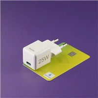 Hama rýchla USB nabíjačka, USB-C PD/QC 25 W, super-mini