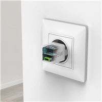 Hama rýchla USB nabíjačka, USB-C PD/QC 25 W, super-mini