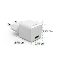 Hama rýchla USB nabíjačka, USB-C PD/QC 25 W, super-mini