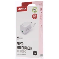 Hama rýchla USB nabíjačka, USB-C PD/QC 25 W, super-mini