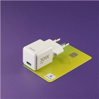 Hama rýchla USB nabíjačka, USB-C PD/QC 30 W, super-mini