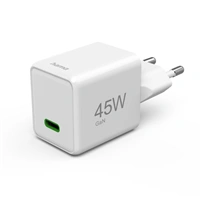 Hama rýchla USB nabíjačka, USB-C PD/QC 45 W, super-mini