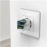 Hama rýchla USB nabíjačka, USB-C PD/QC 45 W, super-mini